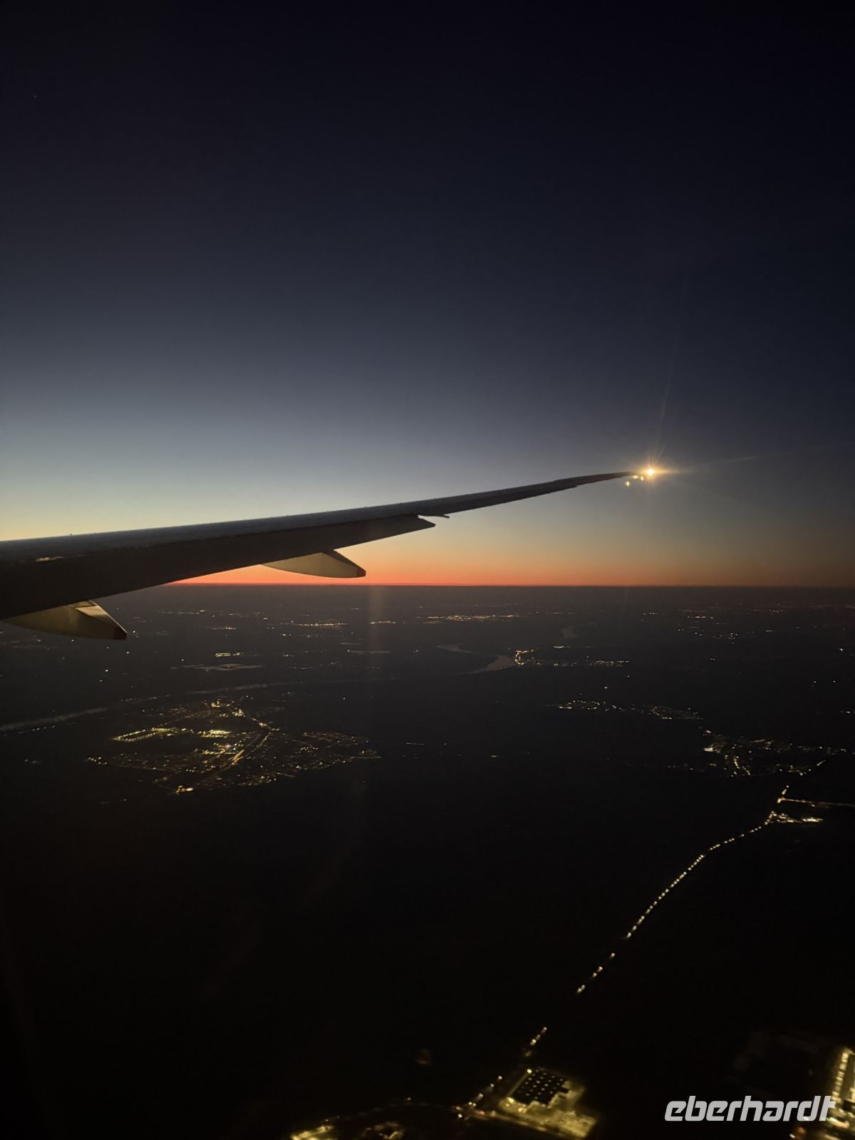 Ankunft in Frankfurt