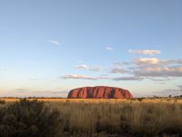 99. Sonnenuntergang am Uluru, Outback, Australien