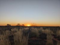107. Sonnenaufgang am Uluru, Outback, Australien
