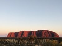 108. Sonnenaufgang am Uluru, Outback, Australien