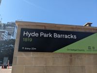 136. Hyde Park Barracks, Sydney, Australien