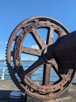 444. Schiffsschraube Wasserfront, Auckland, Neuseeland