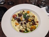 487. Abendessen im Orbit (Drehrestaurant Aussichtsturm), Auckland, Neuseeland