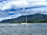 Segelschiff in der Korallensee  &ndash; &copy; Simone Willner (Eberhardt TRAVEL)