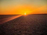 Die Sonne geht auf, als wir Melbourne erreichen &ndash; &copy; Simone Willner (Eberhardt TRAVEL)