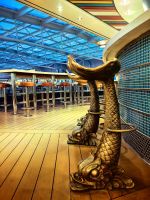 Barstühle an Bord der MS Noordam &ndash; &copy; Simone Willner (Eberhardt TRAVEL)