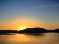 Sonnenaufgang in Port Chalmers &ndash; &copy; Simone Willner (Eberhardt TRAVEL)