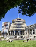 Beehive in Wellington &ndash; &copy; Simone Willner (Eberhardt TRAVEL)