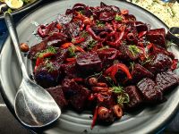 Rote Beete Salat in Te Puia &ndash; &copy; Simone Willner (Eberhardt TRAVEL)