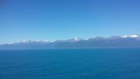 Einfahrt in die Fiordlandschaft in Neuseeland