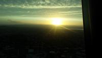 Sonnenuntergang in Auckland
