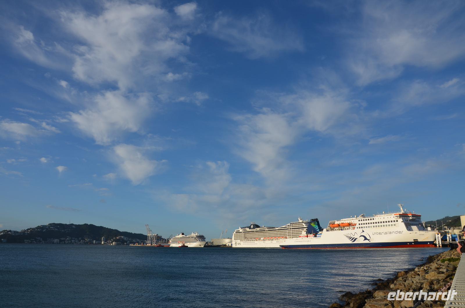 Überfahrt auf die Südinsel mit dem Interislander