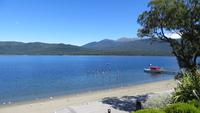 0360 Fahrt zum Milford-Sound - Te Anau - Lake Te Anau