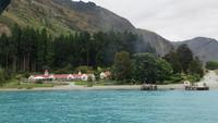 0566 Queenstown - Fahrt mit der Erwanslaw - Walter Peak Hochlandfarm