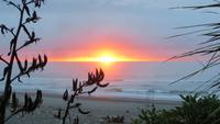 0850 Punakaiki - Sonnenuntergang