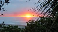 0853 Punakaiki - Sonnenuntergang