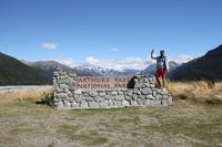 Fahrt in Richtung Westküste - Arthurs Pass