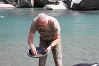 Goldwaschen im Canyon