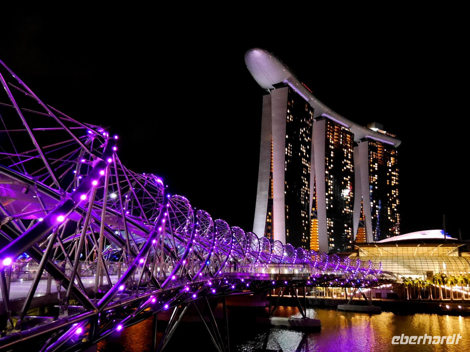 Singapur bei Nacht