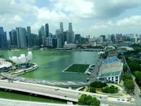Fahrt mit dem Singapore Flyer
