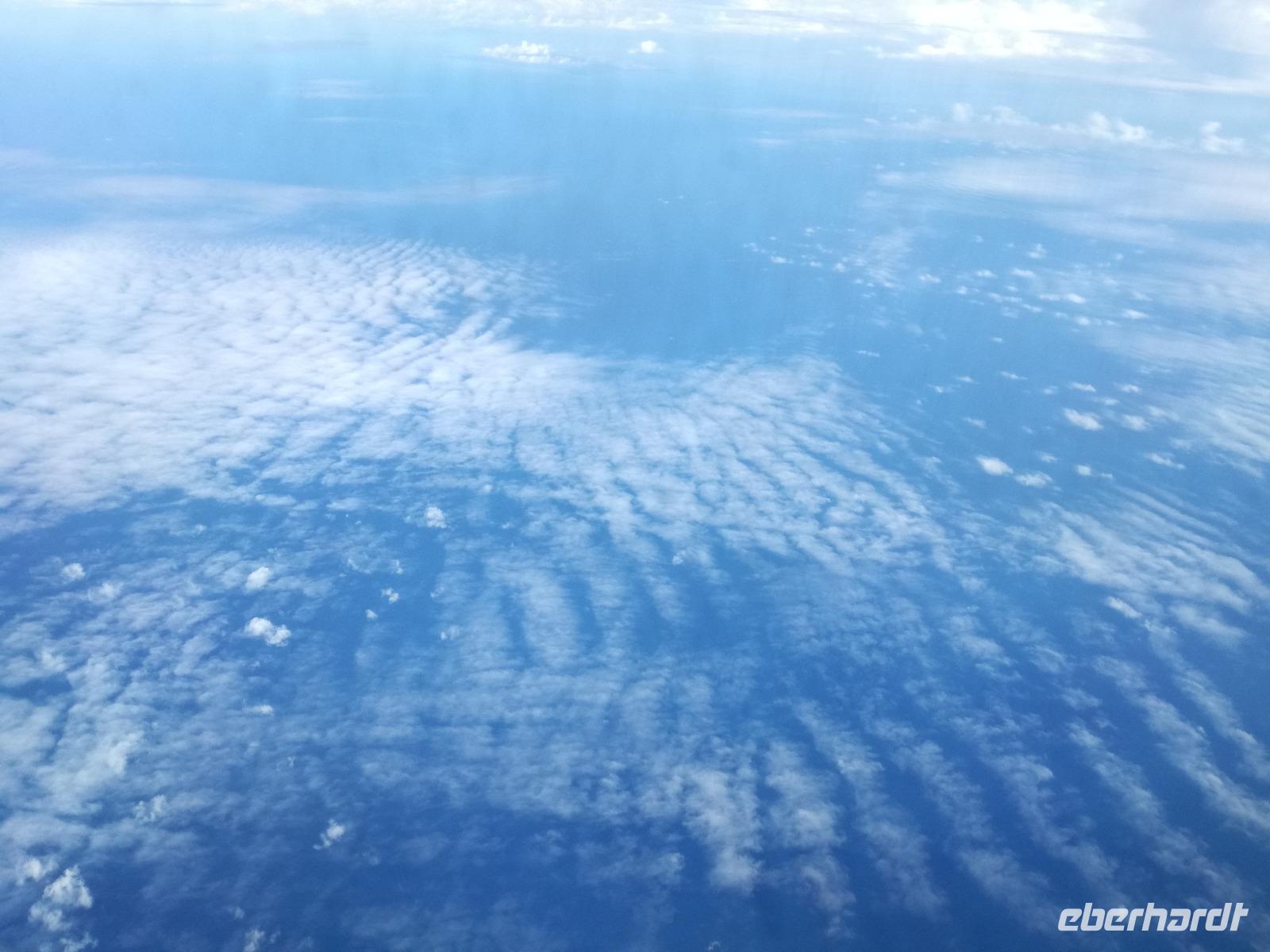 Über den Wolken -  Frankfurt-Singapur