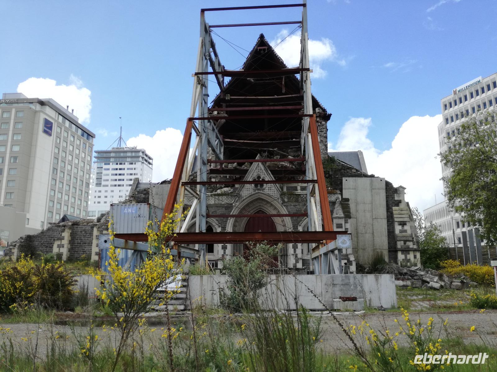 Christchurch - orientierende Stadtrundfahrt