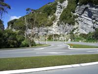 Christchurch - Punakaiki - Gesteinsschichten bei Greymouth