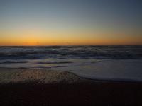 Sonnenuntergang am Strand