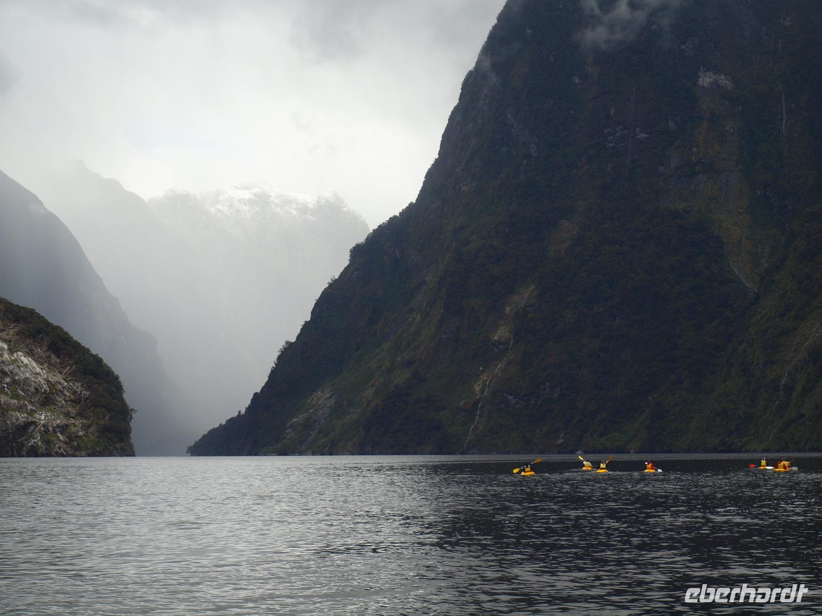 Schifffahrt auf dem Doubtful Sound
