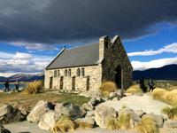 Lake Tekapo - Kirche mit dem schönsten Altarbild