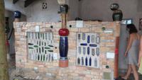 1353 Fahrt nach Pahia - Kawakawa -Hundertwasser-Toilette