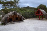 Rotorua - Te Puia - Nachbau eines Maori-Dorfes