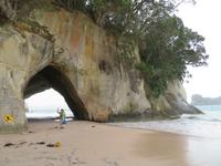 Cathedral Cove an der Coromandel Peninsula der Nordinsel Neuseelands