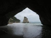 Cathedral Cove an der Coromandel Peninsula der Nordinsel Neuseelands