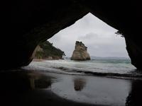 Cathedral Cove an der Coromandel Peninsula der Nordinsel Neuseelands