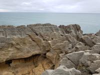 Pancakes Rocks - Pfannkuchen-Felsen, Südinsel Neuseeland