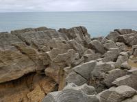 Pancakes Rocks - Pfannkuchen-Felsen, Südinsel Neuseeland