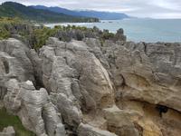 Pancakes Rocks - Pfannkuchen-Felsen, Südinsel Neuseeland