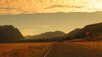Fahrt zum Milford Sound mit Blick durch die Sonnenbrille