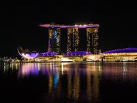 Singapur bei Nacht