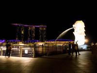 Singapur bei Nacht