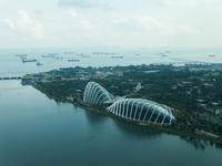 Fahrt mit dem Singapore Flyer