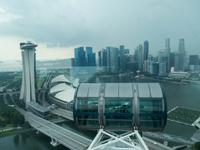 Fahrt mit dem Singapore Flyer