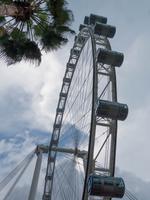 Fahrt mit dem Singapore Flyer