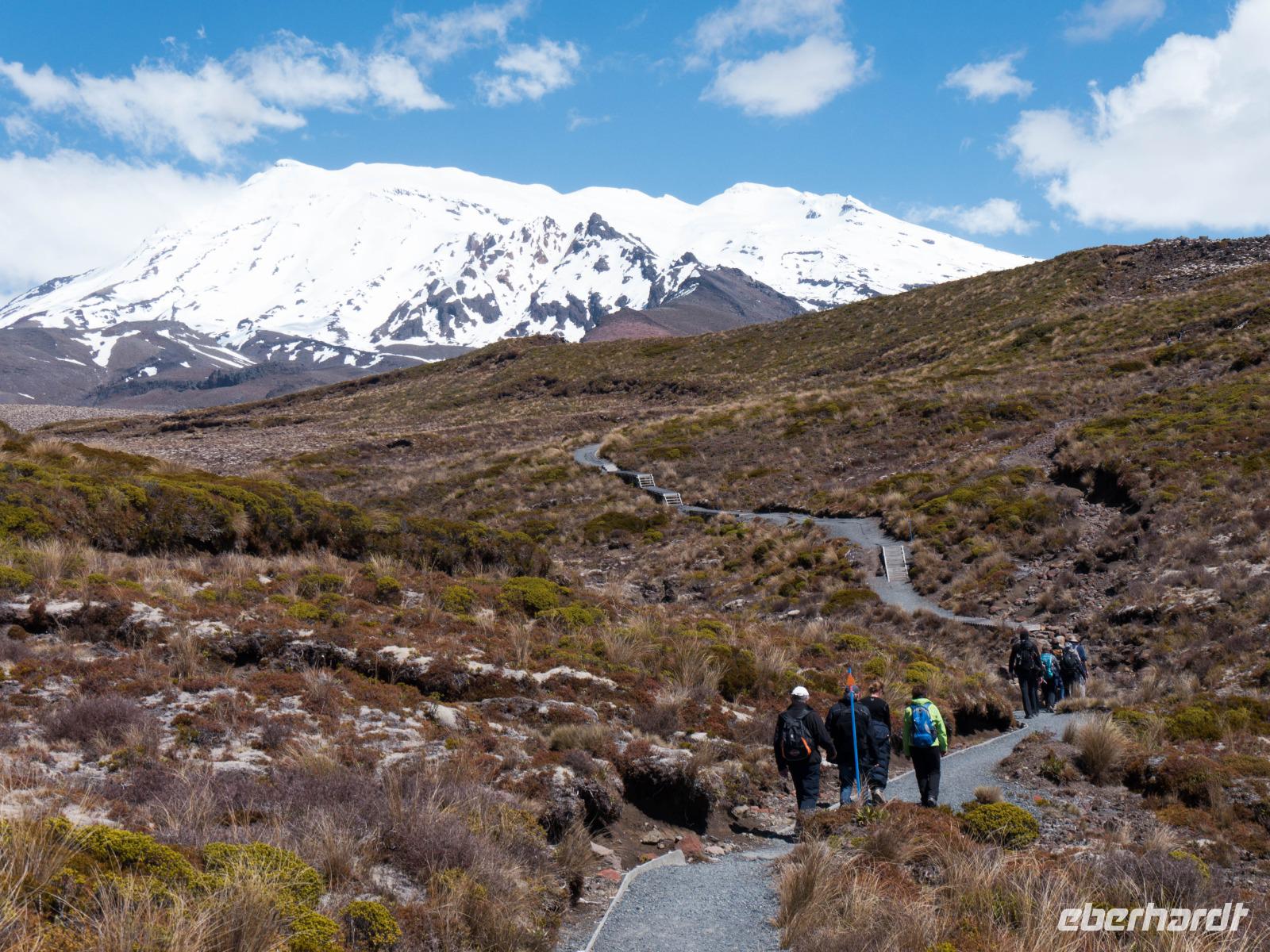 Wanderung im Tongariro-Nationalpark