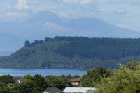 Lake Taupo mit Mount Ngauruhoe 