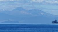 Lake Taupo mit Mount Ngauruhoe 