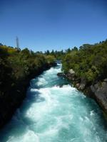 Auf dem Weg nach Whakapapa - Huka Falls