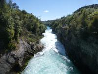 Auf dem Weg nach Whakapapa - Huka Falls