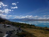 Auf dem Weg zum Mt. Cook - Lake Pukaki